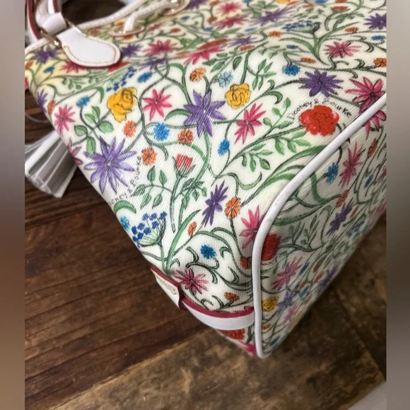 Dooney & Bourke Botanical Satchel Crossbody - Picture 8 of 13